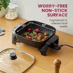 Elite Gourmet 12" Non-Stick Electric Skillet