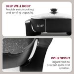 Elite Gourmet 12" Non-Stick Electric Skillet