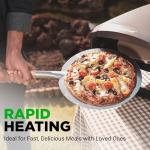 NutriChef Outdoor Pizza Oven with Rotating Pizza Stone