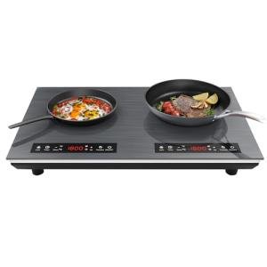 VBGK 24-Inch Double Induction Cooktop with Timer