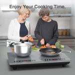 VBGK 24-Inch Double Induction Cooktop with Timer
