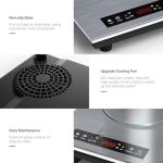 VBGK 24-Inch Double Induction Cooktop with Timer