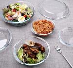 6-Piece Round Glass Casserole Dish Set