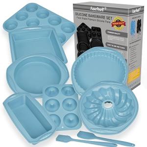 9-in-1 Nonstick Silicone Baking Pan Set