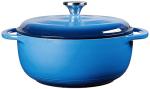 Lodge 4.5 Quart Enameled Cast Iron Dutch Oven