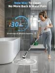 Cordless Electric Spin Scrubber with Adjustable Handle
