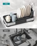 SONGMICS Stainless Steel Small Dish Drying Rack