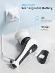 Cordless Electric Spin Scrubber with Adjustable Handle