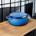 Lodge 4.5 Quart Enameled Cast Iron Dutch Oven