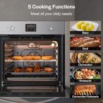 Empava 24-Inch Built-In LPG Convection Wall Oven