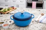 Lodge 4.5 Quart Enameled Cast Iron Dutch Oven