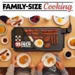 Gourmia 22-Inch XL Nonstick Electric Griddle