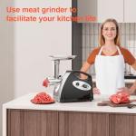 2500W Electric Meat Grinder with Stainless Steel Blades
