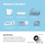 Midea Mini Portable Dishwasher with 6 Programs