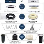 Brushed Nickel Garbage Disposal Air Switch Kit