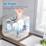 Midea Mini Portable Dishwasher with 6 Programs