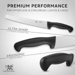 Hunter Dual 10-Inch Serrated Bread Knife