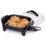 Presto 11-Inch Electric Skillet in Black/White