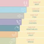 Flexible Non-Slip Plastic Cutting Boards Set