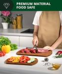 Royal Craft Wood Bamboo Cutting Boards Set (2 pcs)