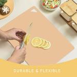 Flexible Non-Slip Plastic Cutting Boards Set