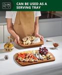 Royal Craft Wood Bamboo Cutting Boards Set (2 pcs)
