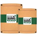 Freshware Non-Slip Wood Cutting Boards Set of 2