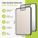 Double-Sided Titanium Cutting Board - Easy Clean 16"x11