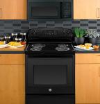 GE 30" Black Over-the-Range Microwave Oven