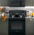 GE 30" Black Over-the-Range Microwave Oven