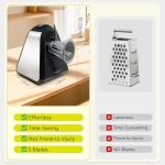 Mokero 5-in-1 Electric Cheese and Veggie Grater