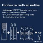 SodaStream E-TERRA Soda Maker Bundle - Black