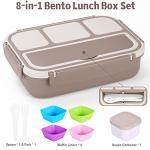 Adult Bento Lunch Box with 4 Compartments