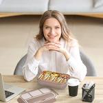 Adult Bento Lunch Box with 4 Compartments