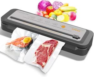 MEGAWISE Food Vacuum Sealer with Built-in Cutter