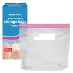 BPA-Free Reclosable Gallon Food Storage Bags, 120 Count