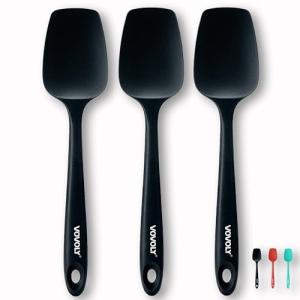 Silicone Spatula Set, Heat Resistant, 3 Pack