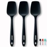 Silicone Spatula Set, Heat Resistant, 3 Pack