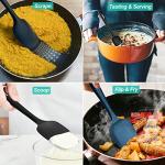 Silicone Spatula Set, Heat Resistant, 3 Pack