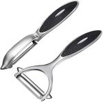 Stainless Steel Vegetable and Fruit Peelers (2-Pack)