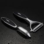 Stainless Steel Vegetable and Fruit Peelers (2-Pack)