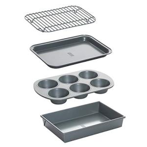 Chicago Metallic Non-Stick Toaster Oven Set, 4 Pieces
