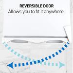 5 Cu Ft Upright Freezer with Reversible Door
