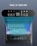 EUHOMY 80lbs/24H Ice Maker Machine for Home