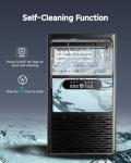 EUHOMY 80lbs/24H Ice Maker Machine for Home