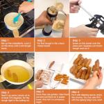 Stainless Steel Churro Maker and Cookie Press Set