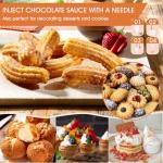 Stainless Steel Churro Maker and Cookie Press Set