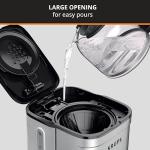 KRUPS Silver 10-Cup Drip Coffee Maker