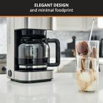 KRUPS Silver 10-Cup Drip Coffee Maker