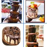 PreAsion 4-Tier Electric Chocolate Fountain Machine